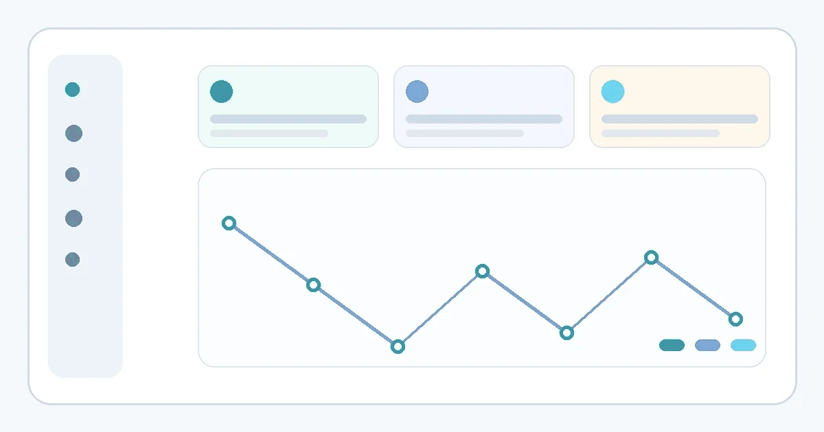 Text-free abstract feature illustration for Android and mobile options